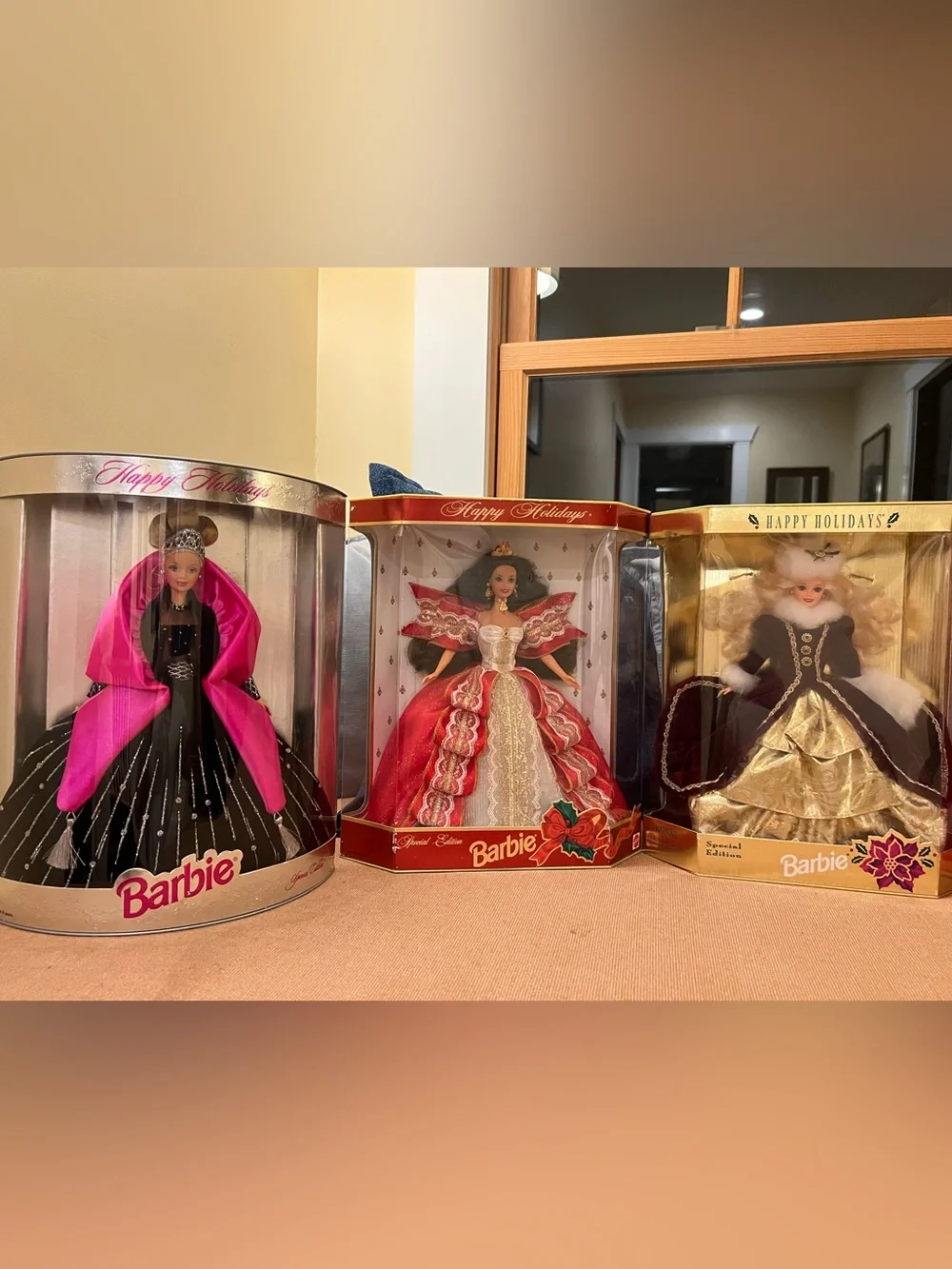 Holiday Barbies 1990’s